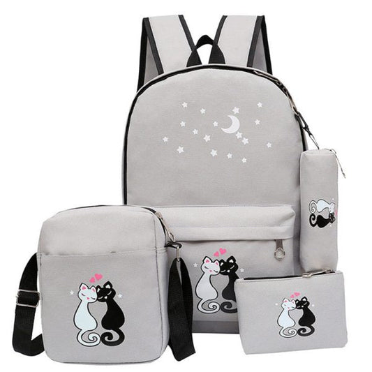 4 piece School Bag Set