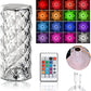 16 Colors Diamond Rose Crystal Lamp