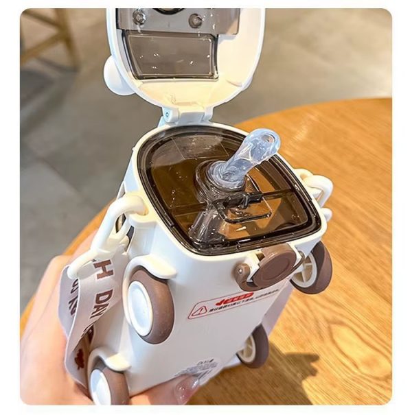 School Bus Kids Water Bottle