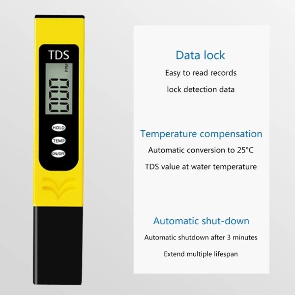 Tds Meter Digital Lcd Pen Tester